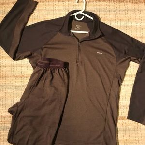 Patagonia base-layer:pullover and long underwear